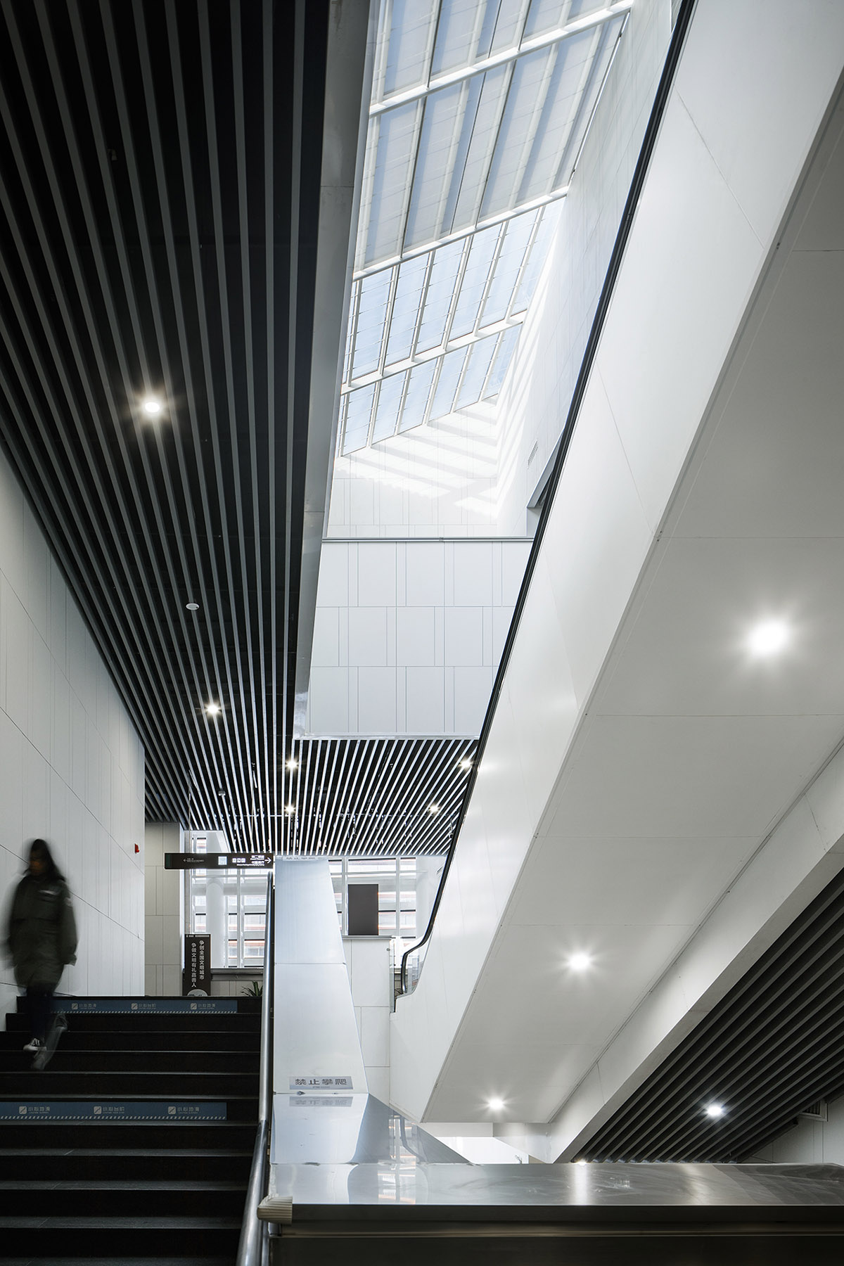 UAD creates a giant void at the center of Jiashan Museum and Library in Zhejiang, China