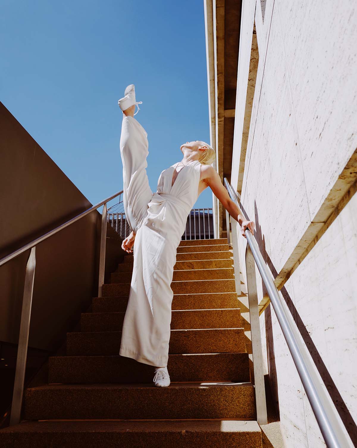 Choreographer Jacob Jonas combines art and dance through architectural backdrops