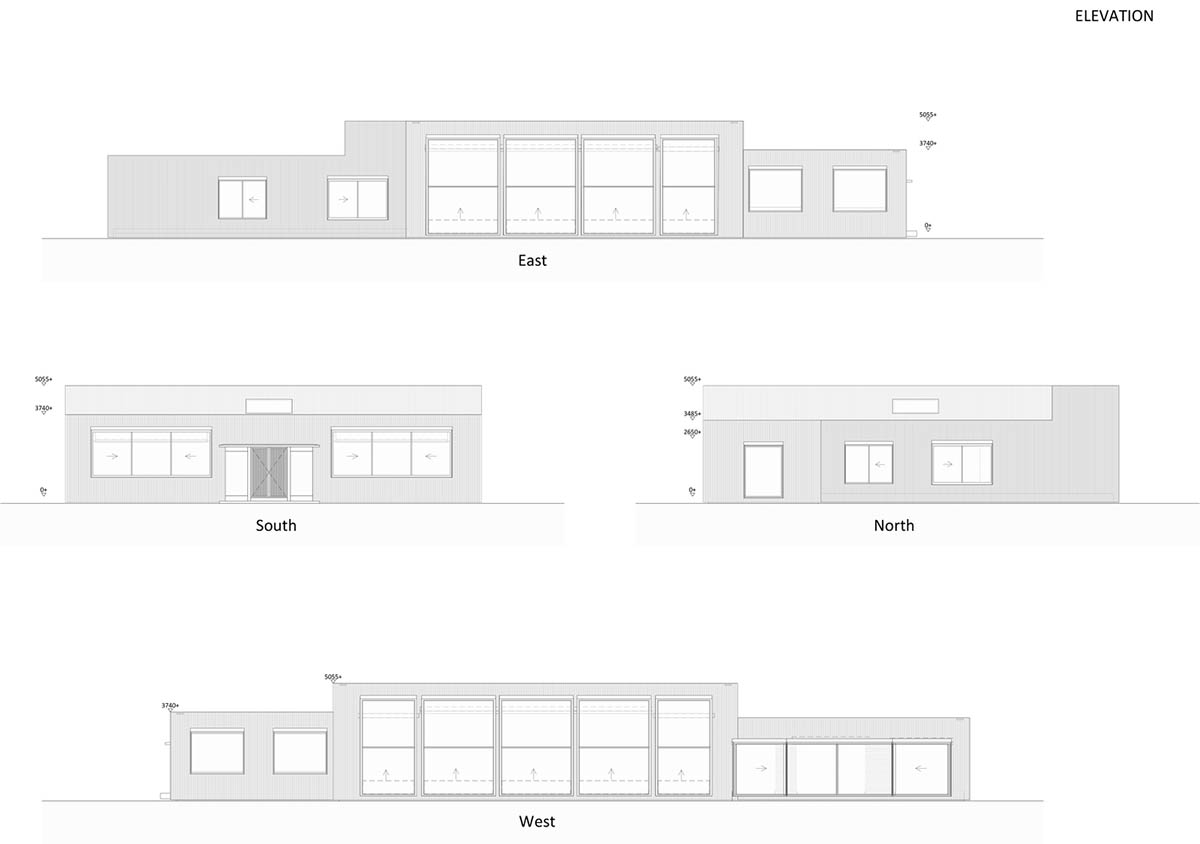 MASA architects converts abandoned 1940s sports building into new villa with naked brick walls 