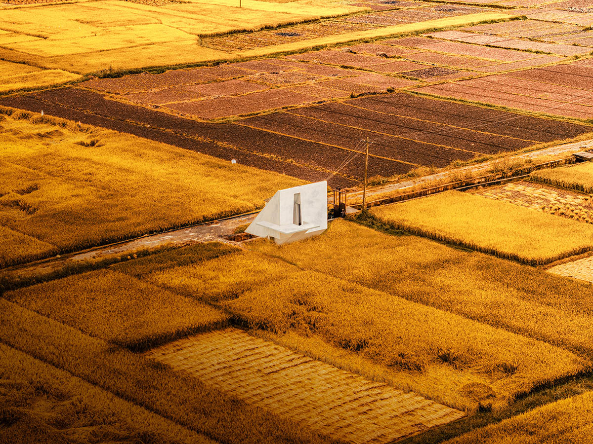 Cultural elements of local villages are translated into a pumping station by LIN architecture