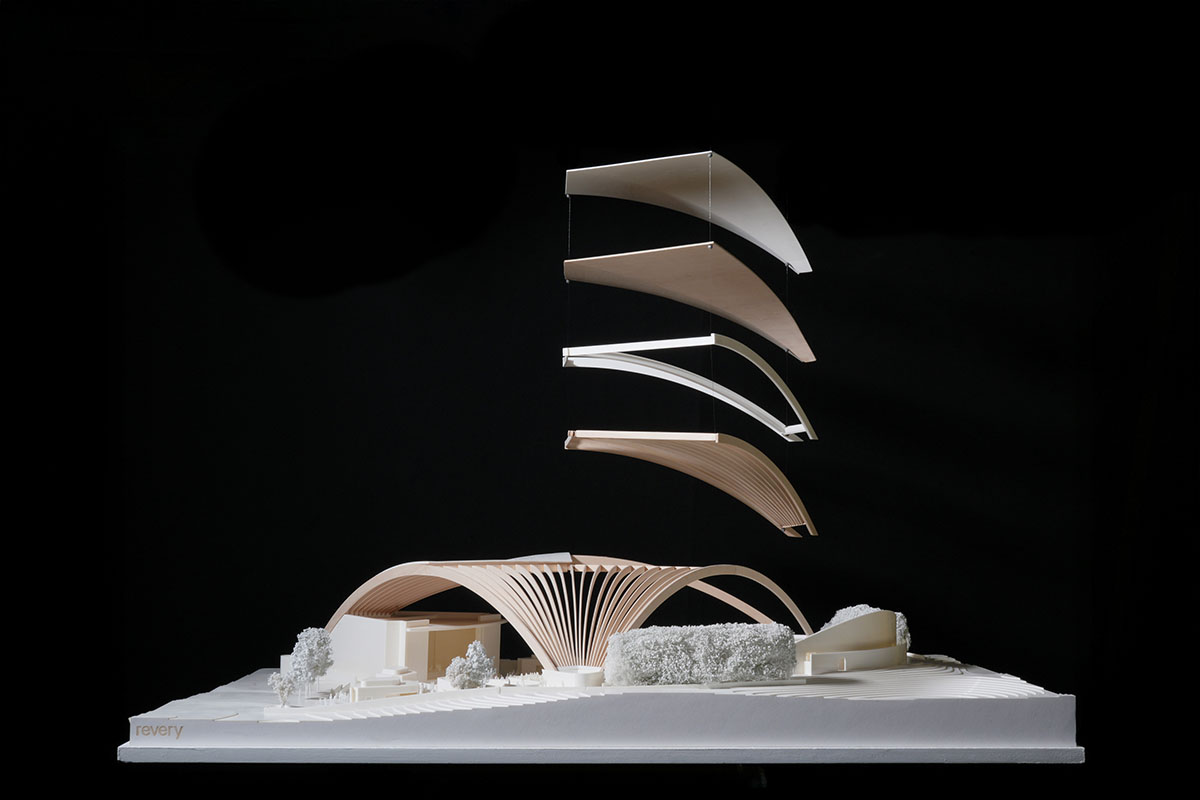 Revery Architecture covers the PNE Amphitheatre with a massive starburst timber roof in Vancouver 