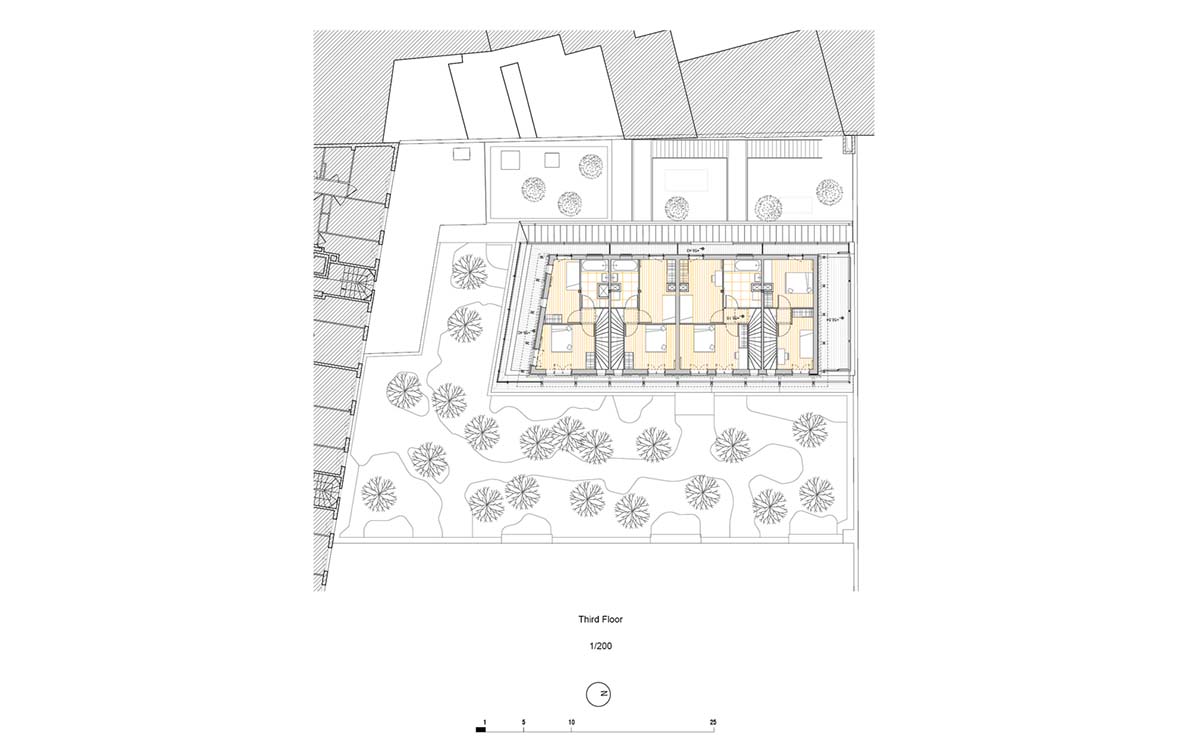 MARS Architectes completes wooden apartment block in Paris