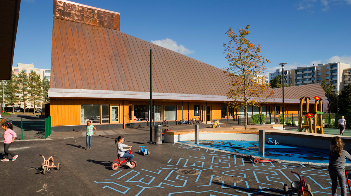 A Closer Look At OOPEAA’s Copper-Clad Suvela Chapel In Finland