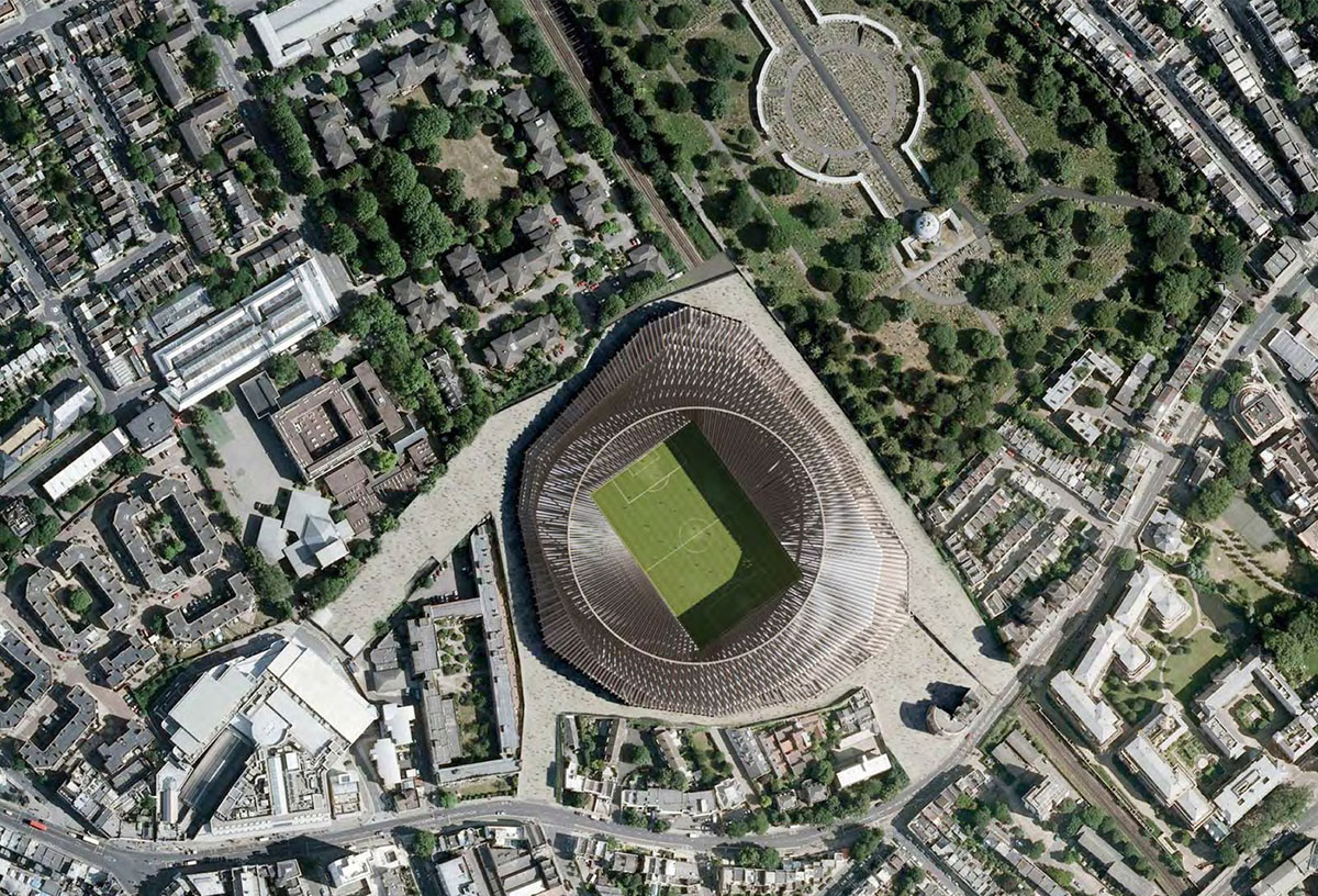 London Mayor Sadiq Khan approves Herzog & de Meuron&rsquo;s Chelsea FC stadium
