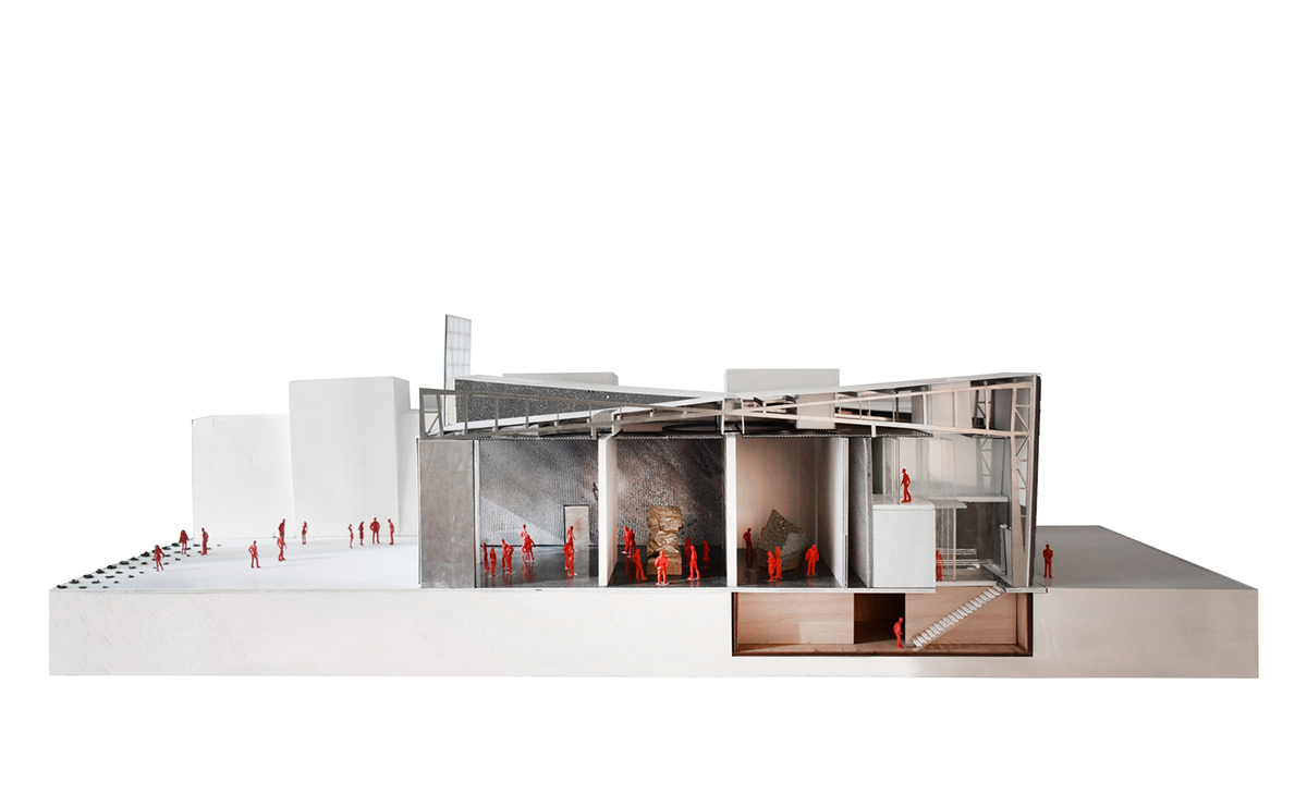 OMA completes its first UAE project Concrete with poly-carbonate cladding and sprayed fa&ccedil;ade