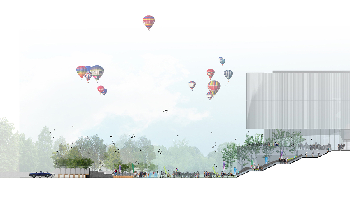 Zaha Hadid Architects' alternative plans released for Bristol Arena Site
