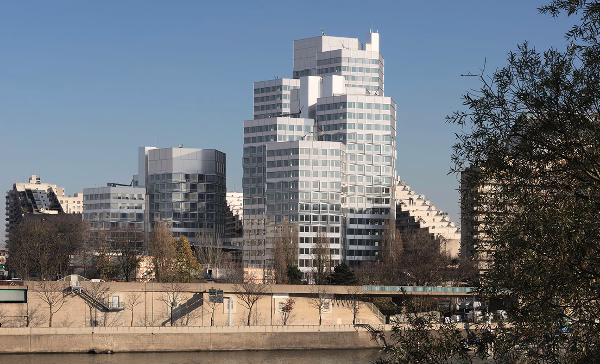 Dominique Perrault renovated Paris’ prismatic towers with crystallized facades