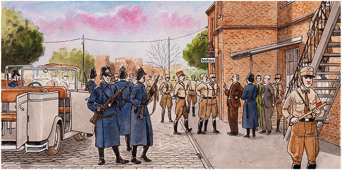 Mies van der Rohe's work and life narrated in graphic novel by Agustín Ferrer Casas