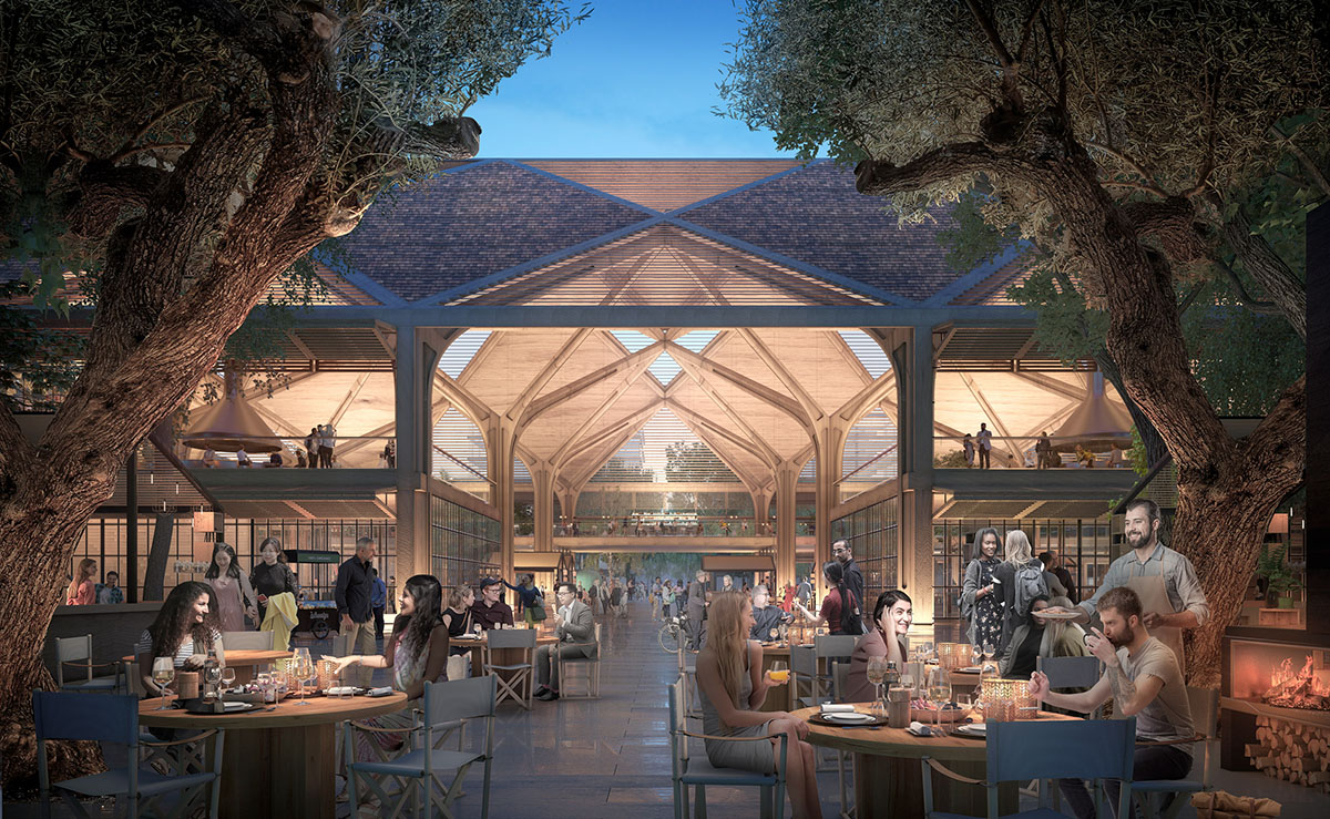 Foster + Partners unveils new mixed-use development for the city of Santa Clara