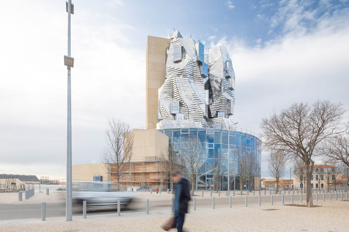 Frank Gehry's twinkling Luma Arles Tower in France captured in new photos by Vincent Hecht