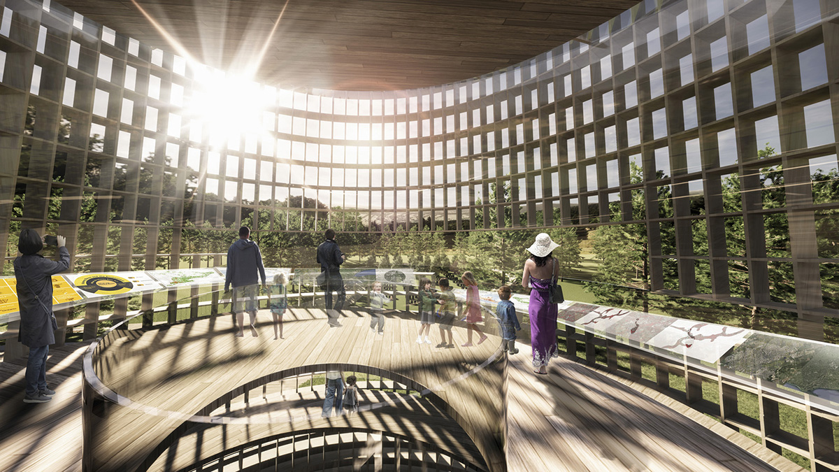 Moriyama & Teshima Architects designs new Honey Bee Research Center with mass timber sweeping roof