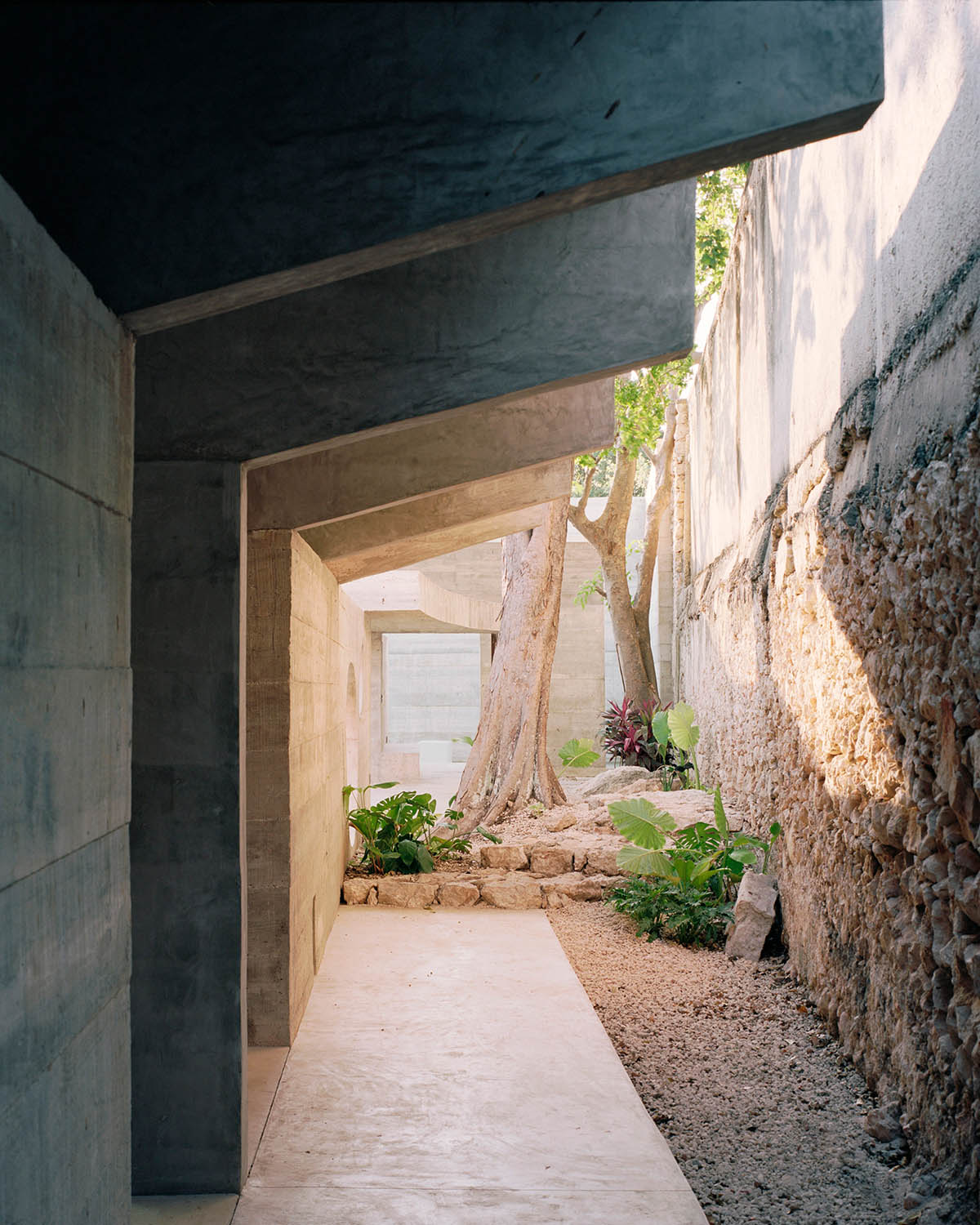 Ludwig Godefroy Architecture designs tropicalized Casa Mérida that references to Mayan antic culture