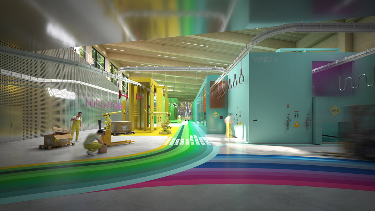 BIG creates sustainable furniture factory for Vestre in the heart of the Norwegian forest