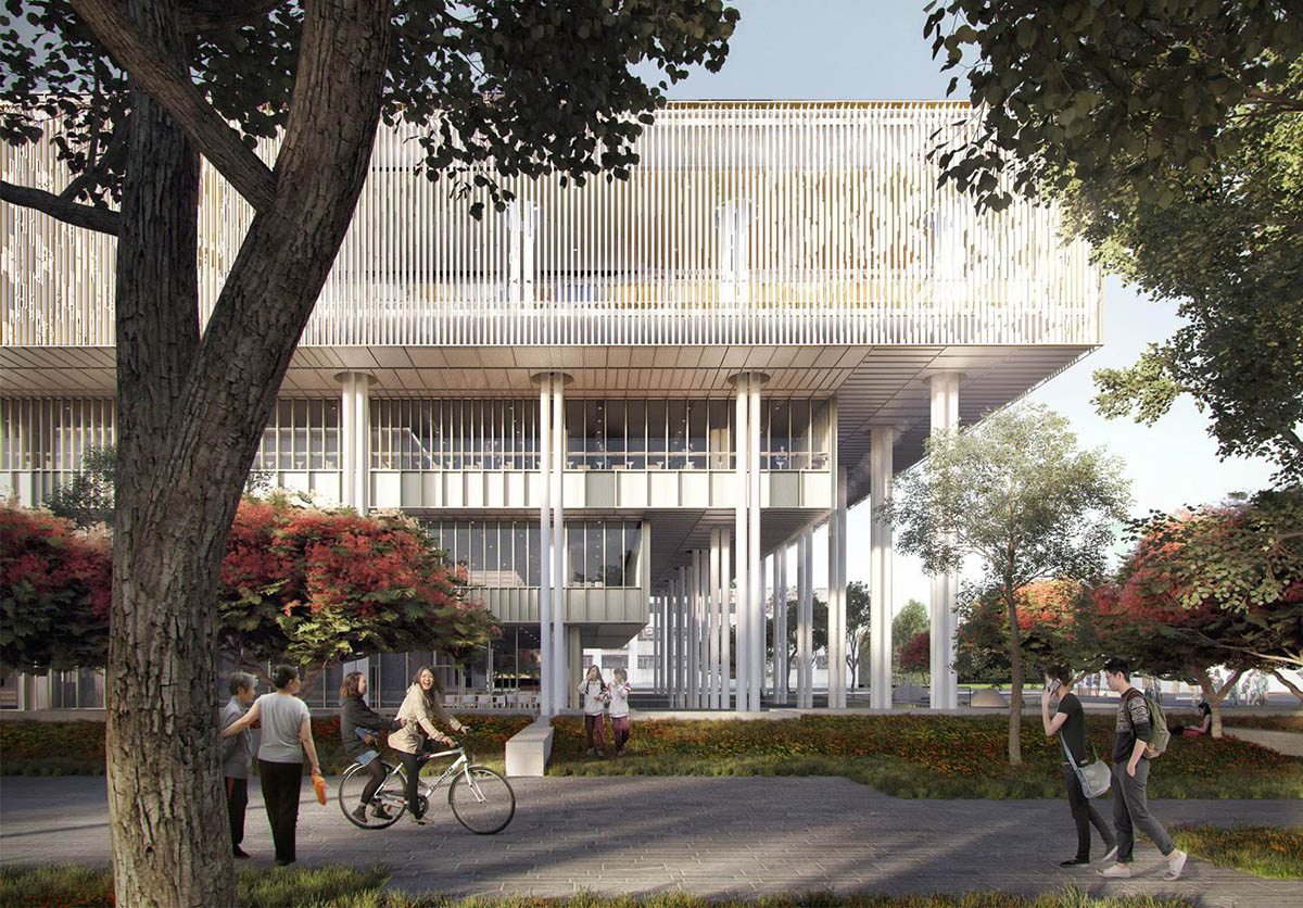 Mecanoo&rsquo;s cascading Tainan Public Library breaks ground in Taiwan