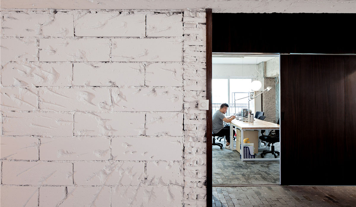 Bloom Design converts an old flat into heart of fashion and design for Blue Space Office