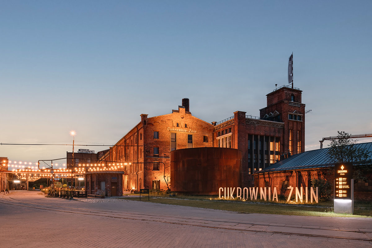Bulak Projekt transforms former sugar factory into hotel complex with industrial look in Poland  