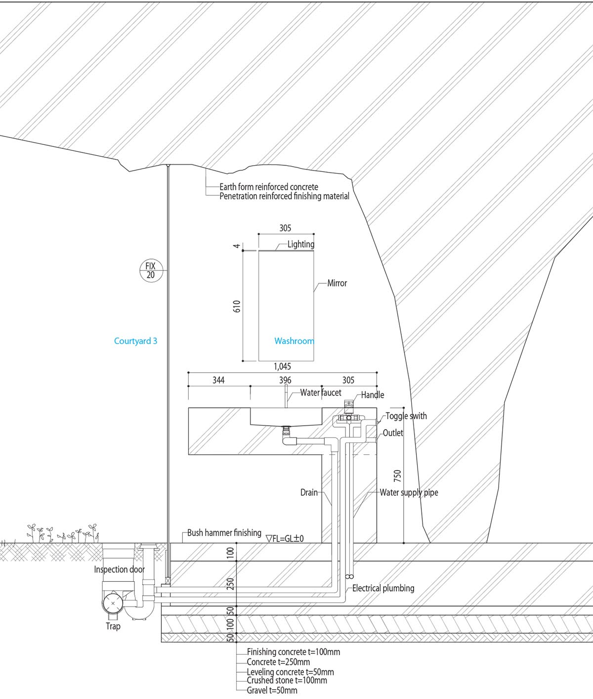 Junya.Ishigami+Associates reveals cave-like house and restaurant in earth form in Japan 