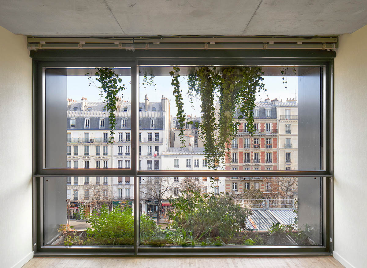 Triptyque Architecture and Philippe Starck design plant-covered hotel in Paris 