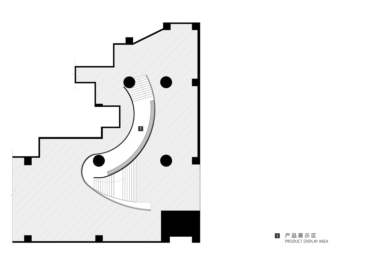 Various Associates designs beauty store with winding staircase and silver-toned interiors in Hangzhou