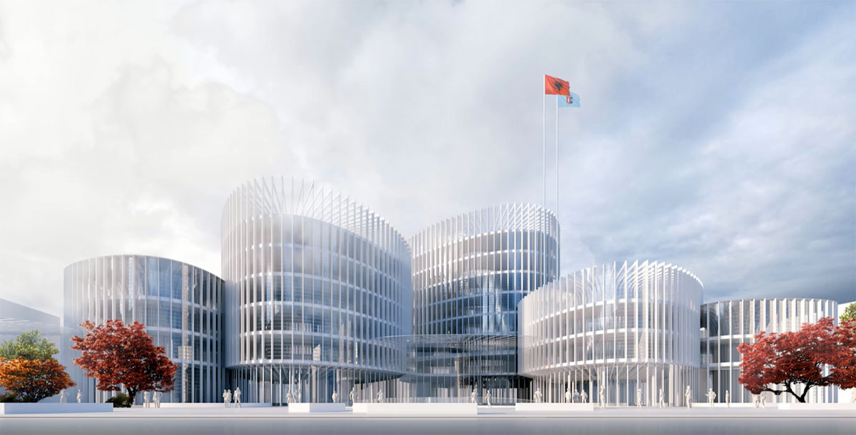 Tirana New Municipality Building Competition Announces 10 Finalists