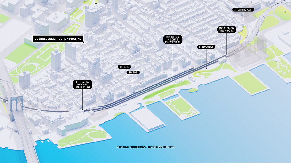 BIG transforms Brooklyn's historic highway into a greenery parkland