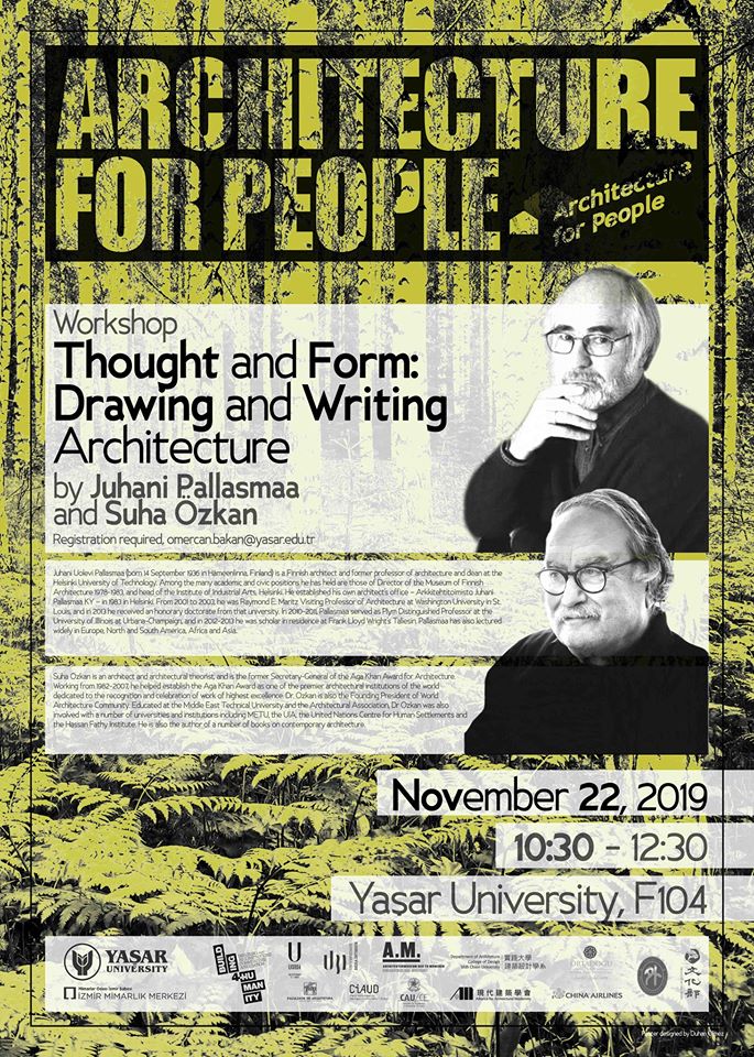 Architecture For People Event Series will be held between 18-22 November in İzmir