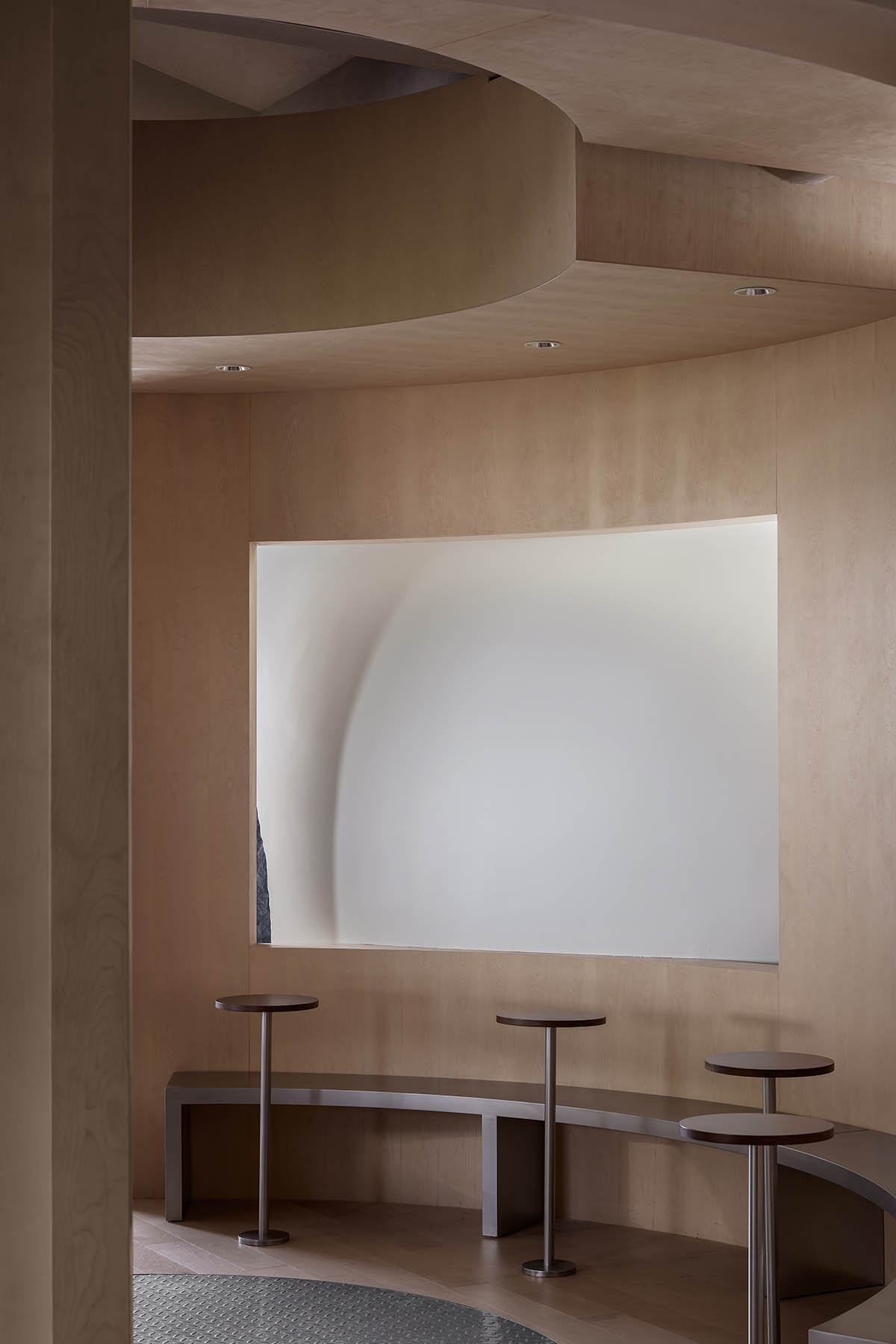 OYTT Design creates interiors featuring irregular-shaped caves and curved walls for a shop in China 