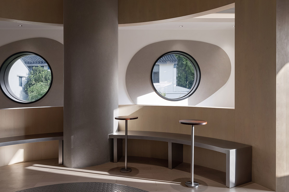 OYTT Design creates interiors featuring irregular-shaped caves and curved walls for a shop in China 