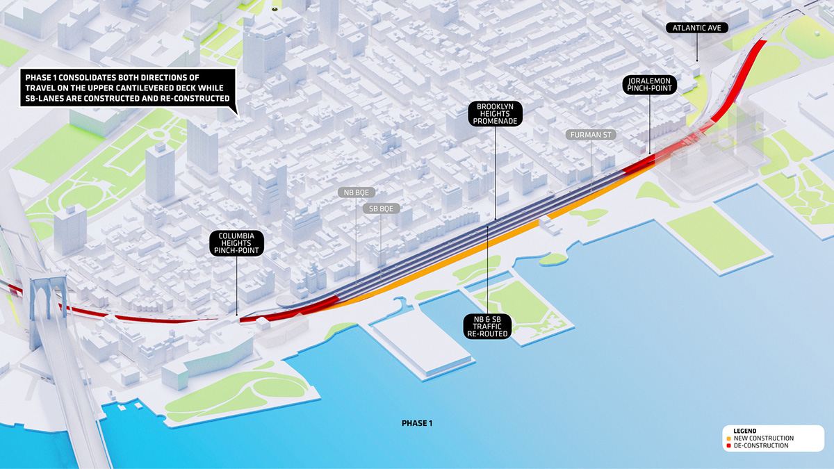 BIG transforms Brooklyn's historic highway into a greenery parkland