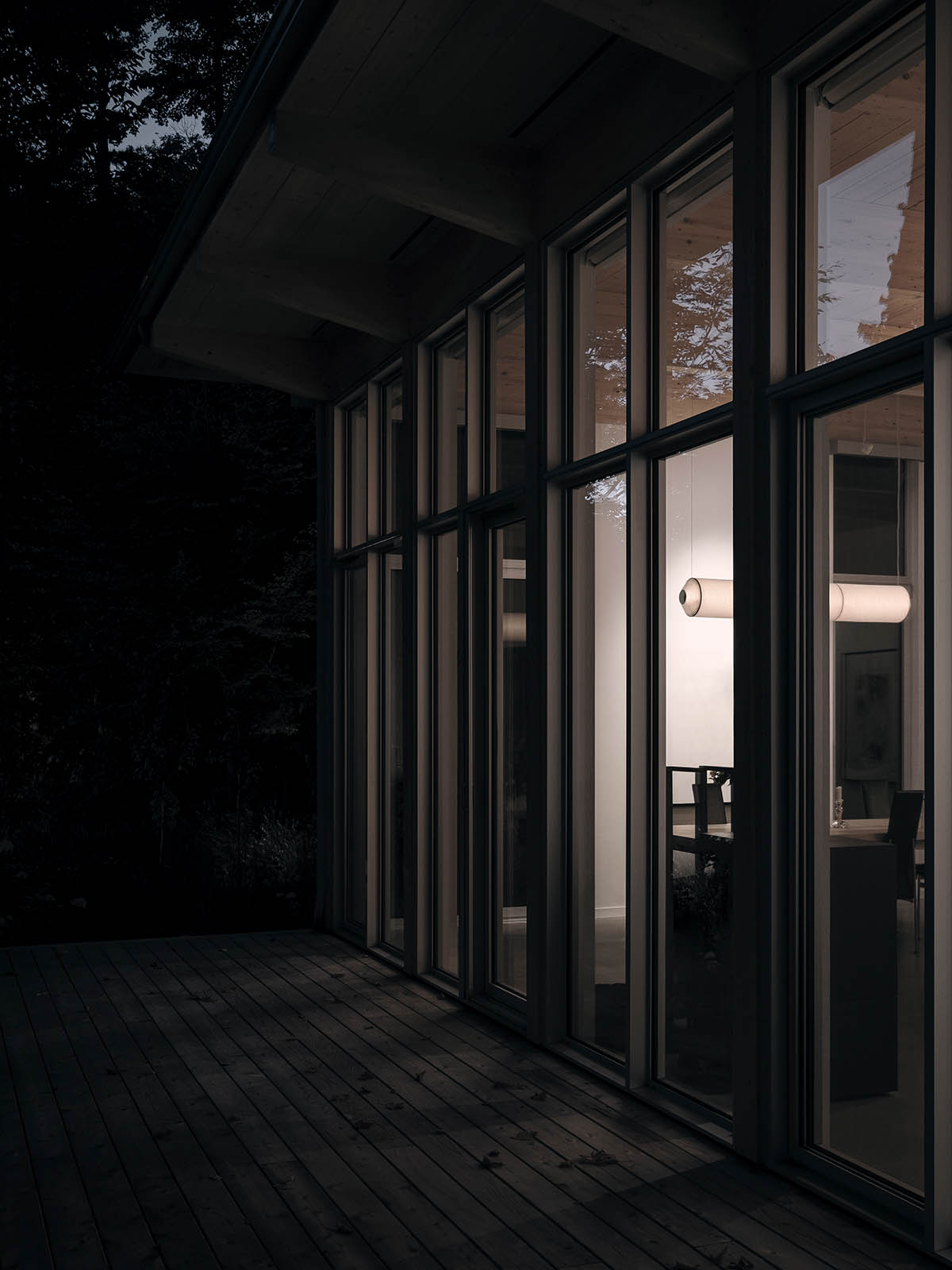 Alain Carle Architecte completes Rolo House on rocky mountains to observe landscape in Quebec