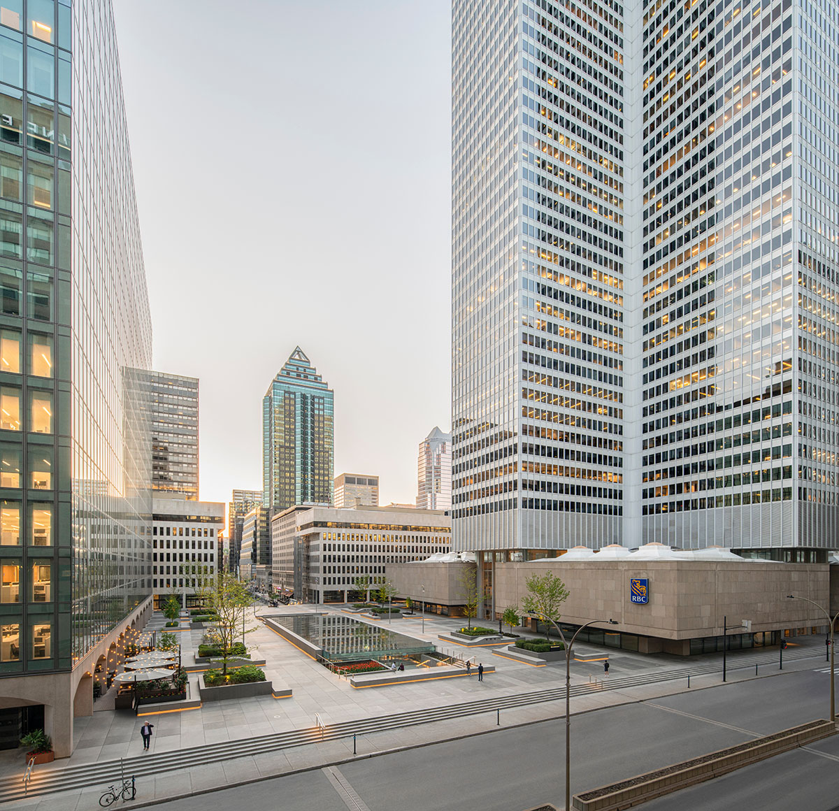 Sid Lee Architecture creates infinite gridded office spaces at base of IM Pei's Place Ville Marie