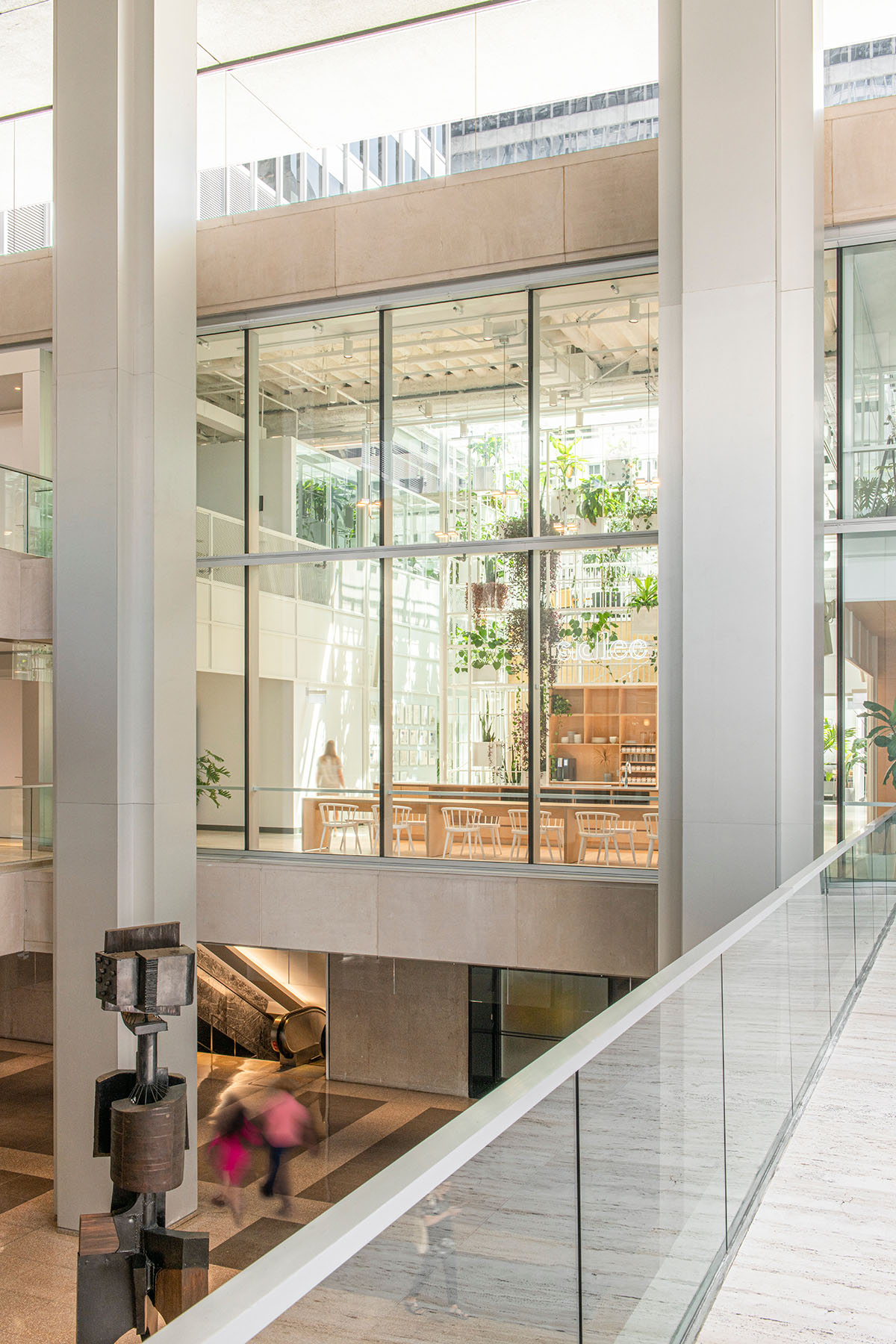 Sid Lee Architecture creates infinite gridded office spaces at base of IM Pei's Place Ville Marie