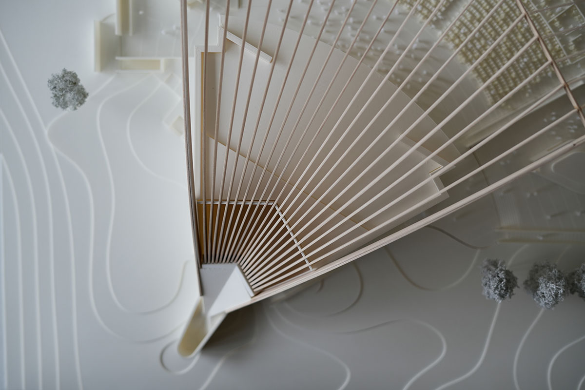 Revery Architecture covers the PNE Amphitheatre with a massive starburst timber roof in Vancouver 