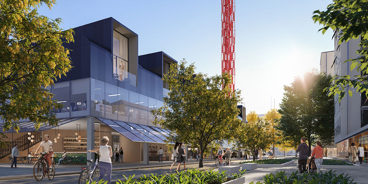 Stefano Boeri Architetti, Metrogramma Milano and Inside Outside Enliven the Parco del Ponte in Genoa