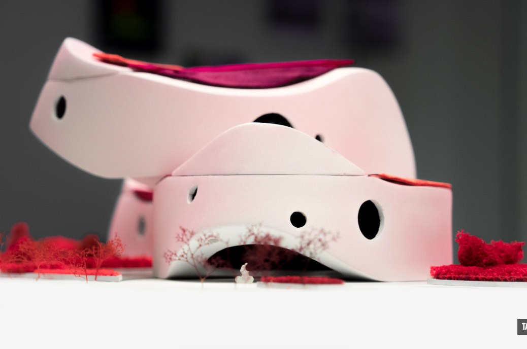 MVRDV unveils its competition proposal for Taoyuan Museum of Art, turning the city into cherry room