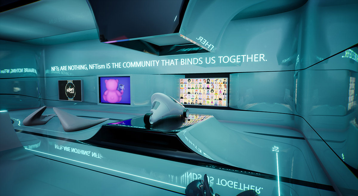 Zaha Hadid Architects presents a virtual gallery exploring NFT, architecture and the metaverse 