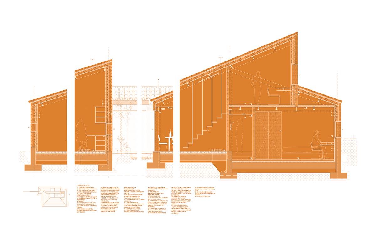 This house interacts with light and space, dimming to create a harmonious architectural experience