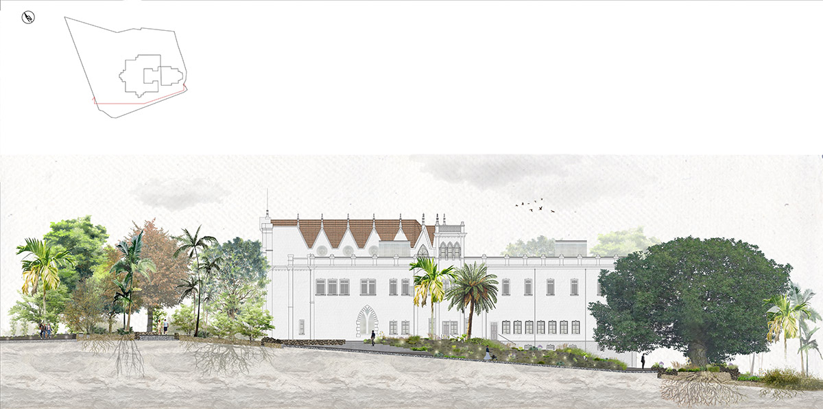 Фернандо Менис реконструирует вторую штаб-квартиру Музея Родена на Тенерифе, Испания. 