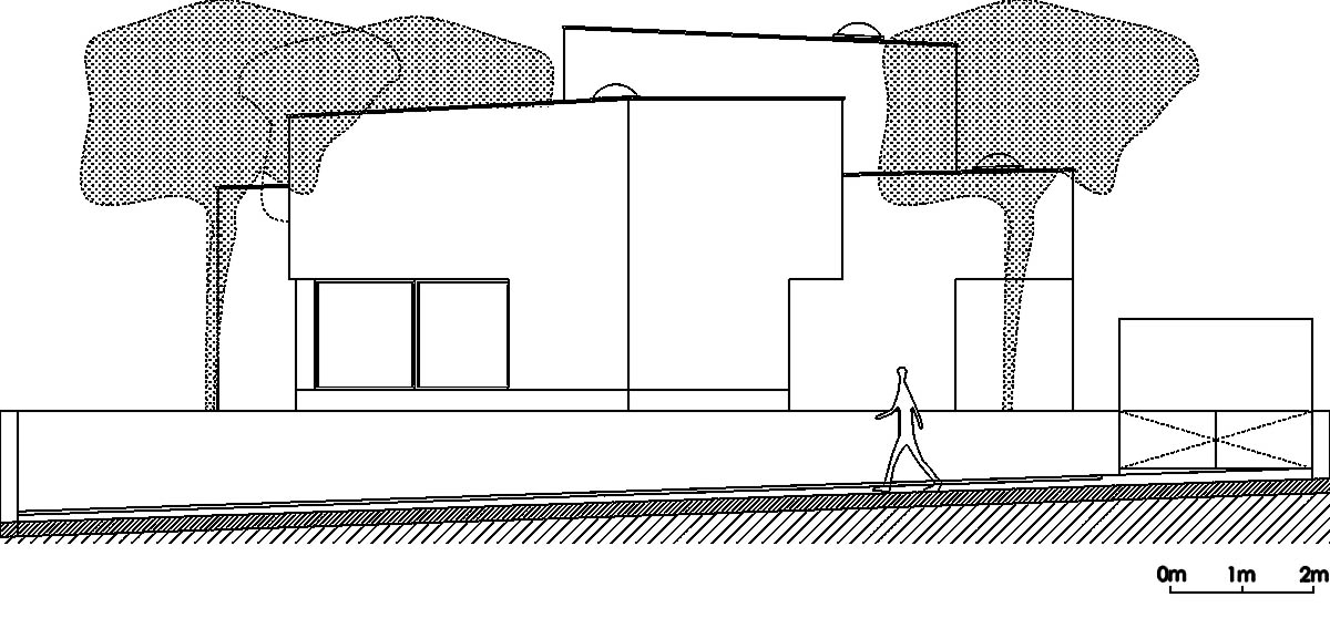 Nelson Resende Arquitecto merges different volumes for office building in agricultural land of Arada