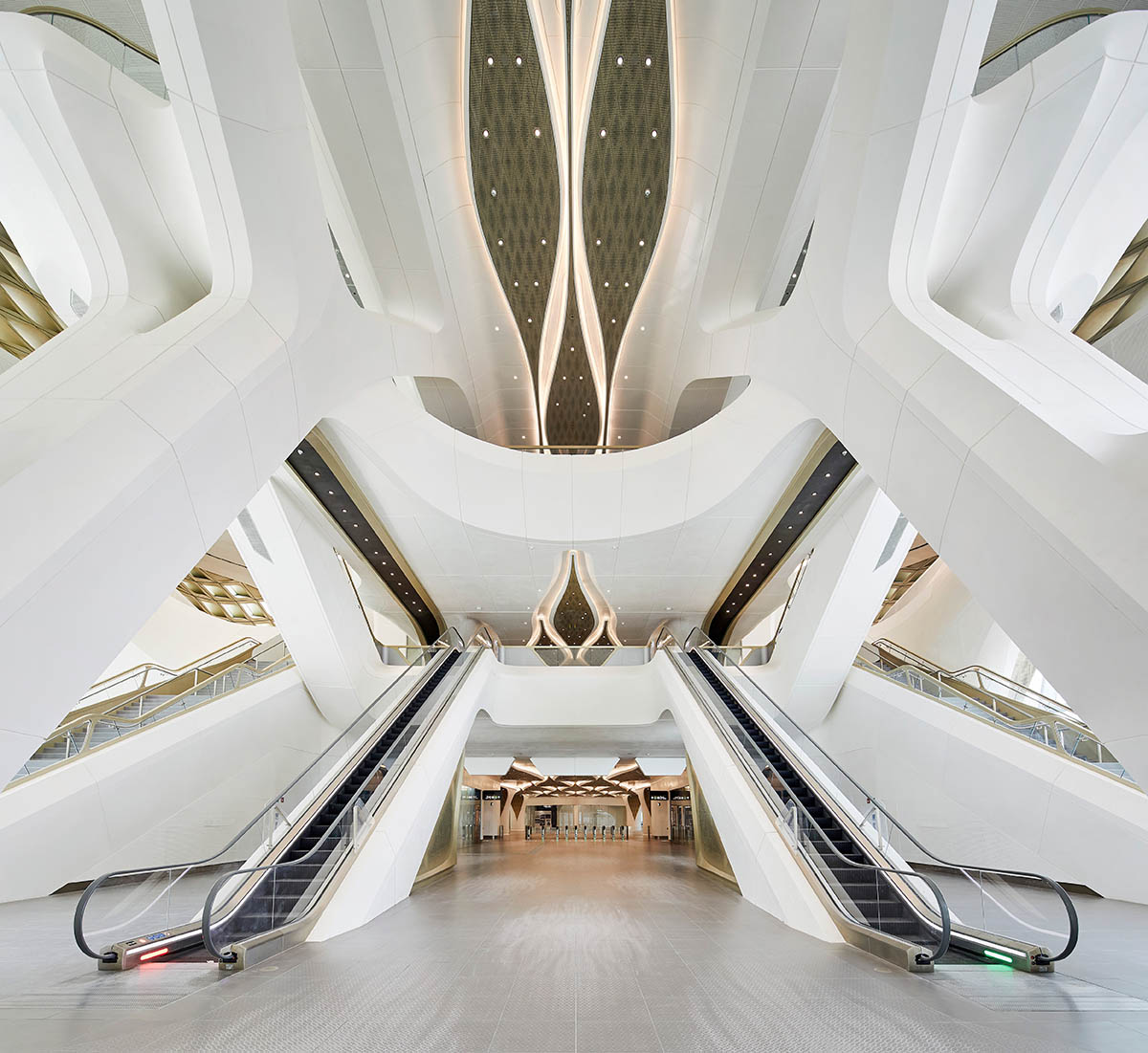 ZHA wraps Riyadh Metro with a self-supporting 3D lattice shell in Saudi Arabia 