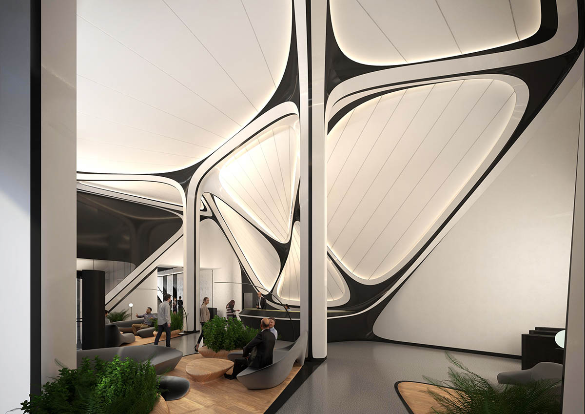 Zaha Hadid Architects shares updates and new visuals for Masaryčka Building in Prague 