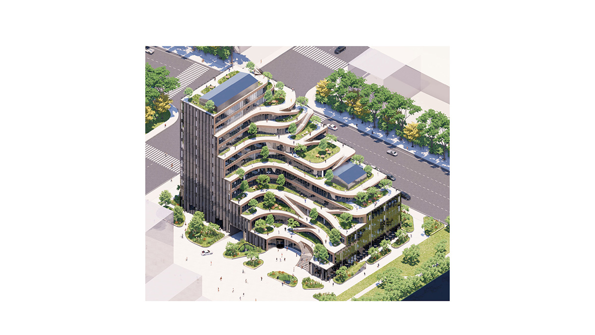 MVRDV designs LAD's R&D headquarters featuring 