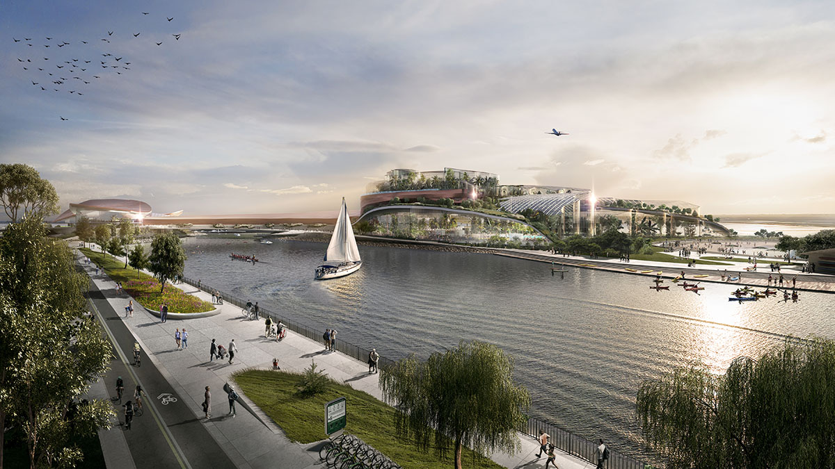 Diamond Schmitt reveals design for Ontario Place's West Island Redevelopment