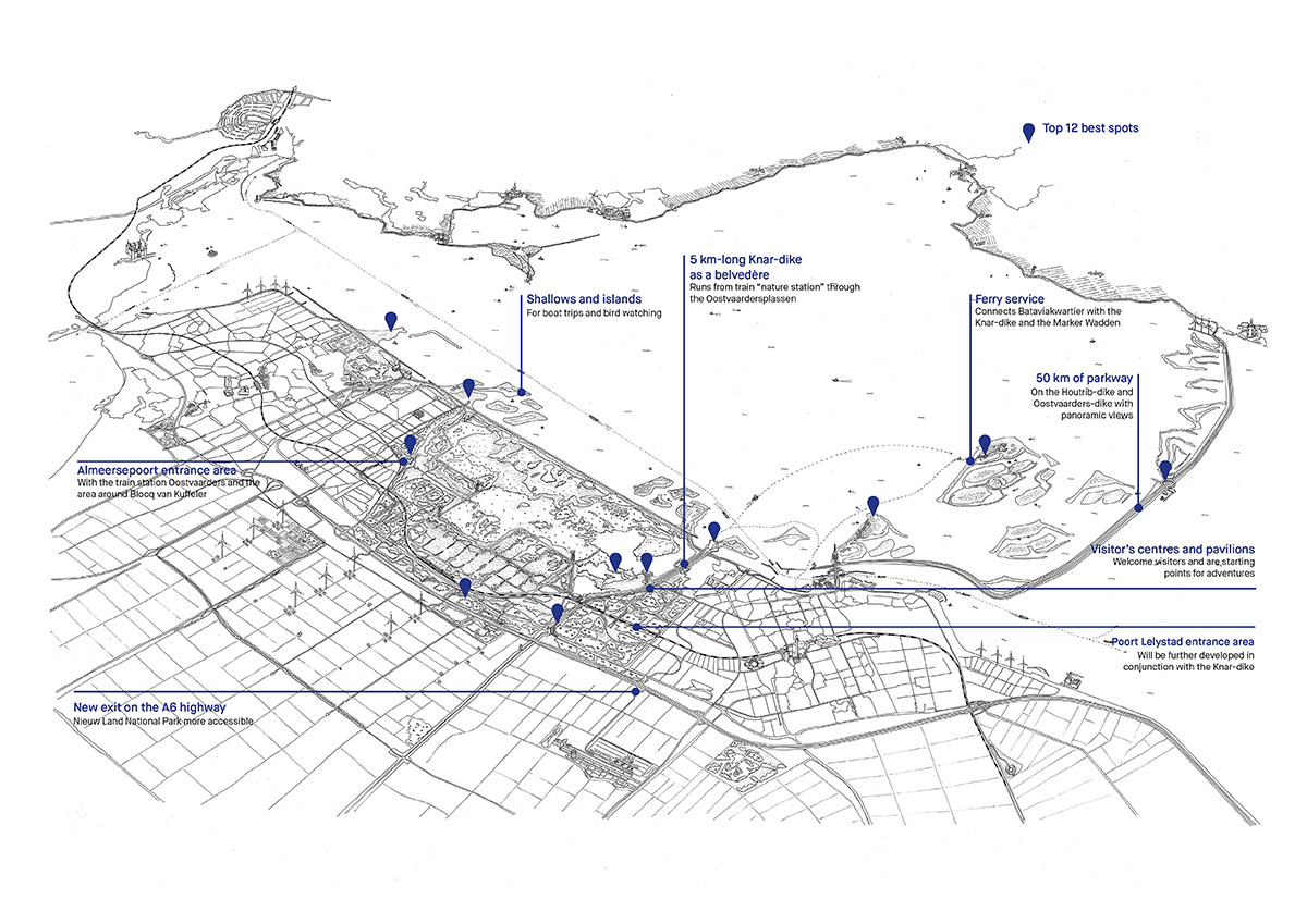 Mecanoo to design the largest man-made natural park of the world