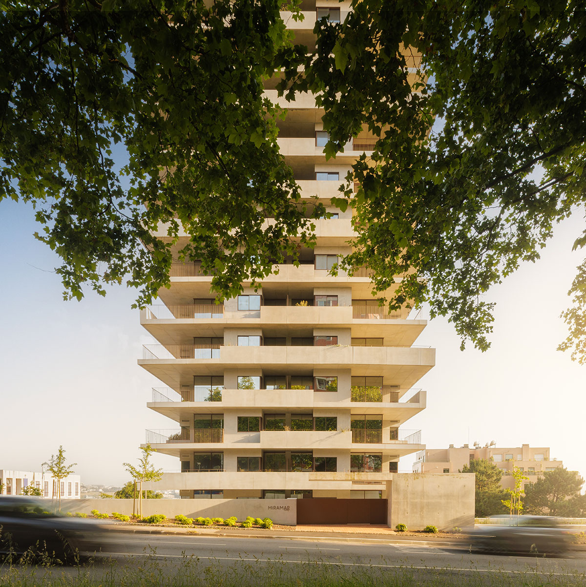 Miramar Tower embraces verticality and individuality in coastal living in Portugal