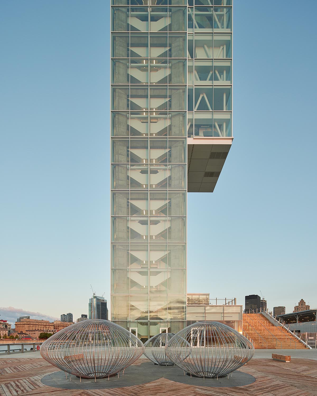 Provencher_Roy completes steel-framed Port of Montréal Tower and Grand Quai in Montreal