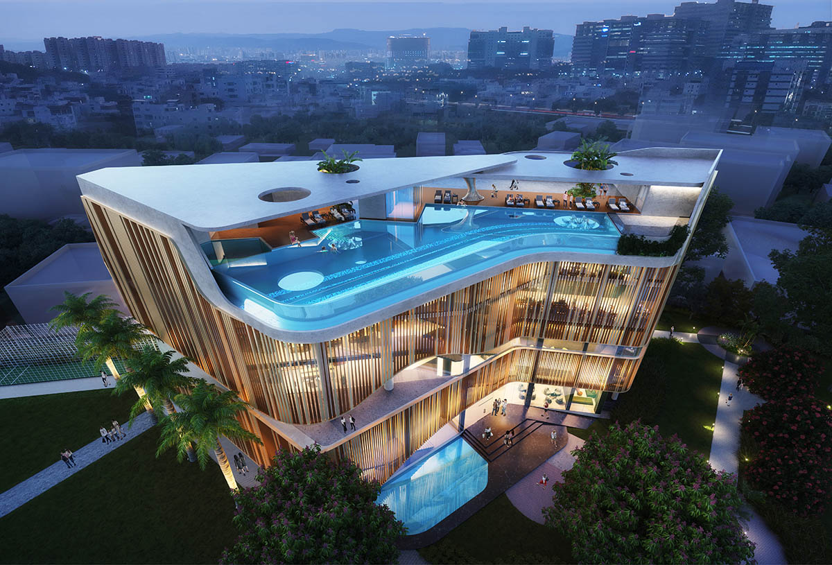  Curvaceous sky island by Genesis Planners redefines standards in luxury living in Hyderabad