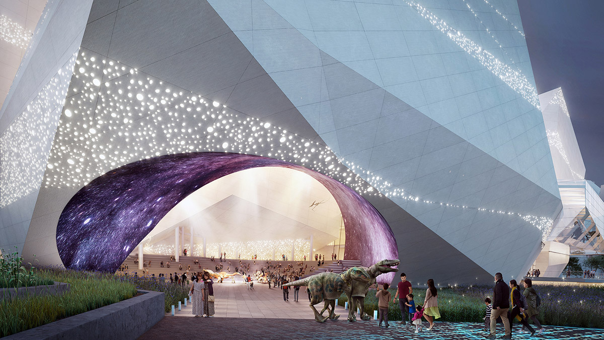 Pelli Clarke Pelli Architects to design cloud-shaped Chengdu Natural History Museum in China