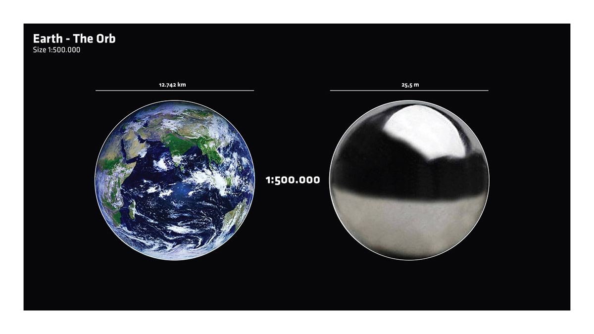 Bjarke Ingels and Jakob Lange launch crowdfunding to install a mirrored sphere at Burning Man