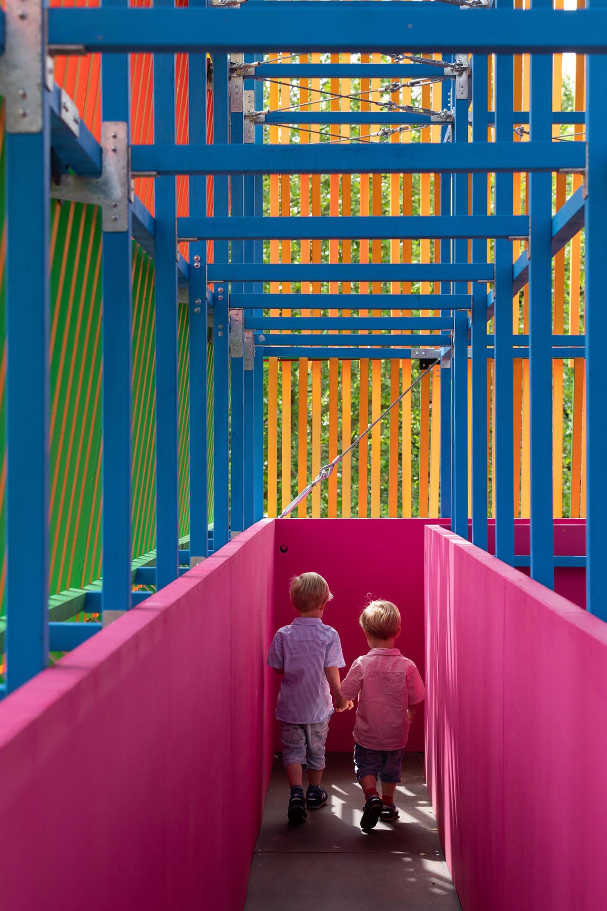 Pricegore And Yinka Ilori's Dulwich Pavilion opens at London Festival of Architecture